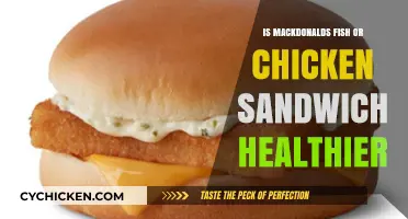 McDonald's Fish vs. Chicken Sandwich: Which is Healthier?