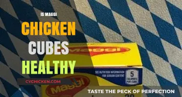 Exploring the Healthiness of Maggi Chicken Cubes: A Nutritional Breakdown