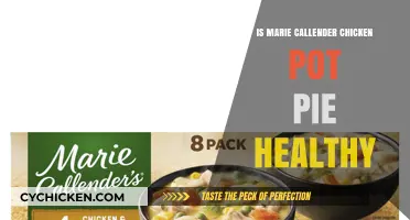 Exploring the Nutritional Value of Marie Callender's Chicken Pot Pie