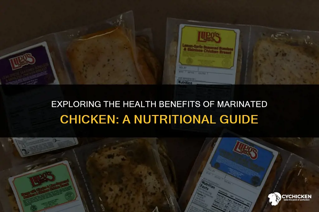 is marinated chicken healthy
