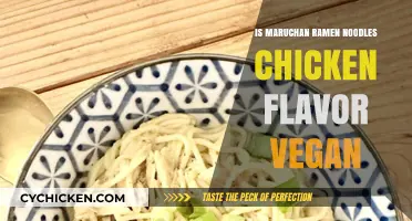 Is Maruchan Chicken Flavor Ramen Vegan? Ingredients Breakdown