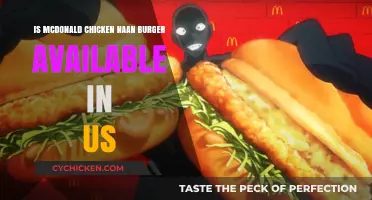 McDonald's Chicken Naan Burger: Is It Available in the US?
