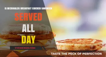 McDonald's Breakfast Chicken Sandwich: All-Day Availability Explained