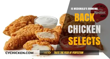 McDonald's Chicken Selects Return: Rumors, Release Date, and Details