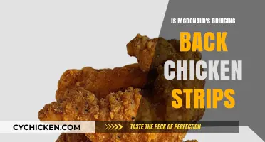 McDonald's Chicken Strips Return: Fact or Fiction? Latest Updates