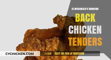 McDonald's Chicken Tenders Return: Fact or Fast Food Fantasy?