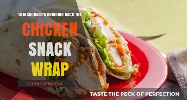 McDonald's Chicken Snack Wrap: Back for Good?