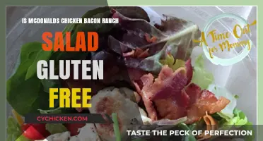 Exploring McDonald's Menu: Is the Chicken Bacon Ranch Salad Gluten-Free?