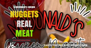 Are McDonald's Chicken Nuggets Real Meat? Uncovering the Truth