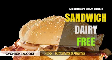 Is McDonald's Crispy Chicken Sandwich Dairy-Free? Find Out Here