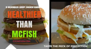 Crispy Chicken vs. Filet-O-Fish: Which McDonald's Sandwich is Healthier?