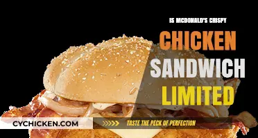 Is McDonald's Crispy Chicken Sandwich Limited? Availability Explained