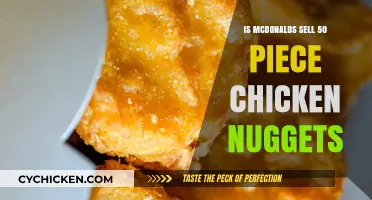 Does McDonald's Offer a 50-Piece Chicken McNuggets Option?
