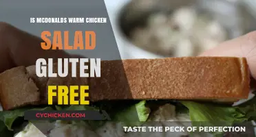 Exploring McDonald's Menu: Is the Warm Chicken Salad Gluten-Free?