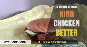 MChicken vs. Burger King Chicken: Which Fast-Food Chicken Reigns Supreme?