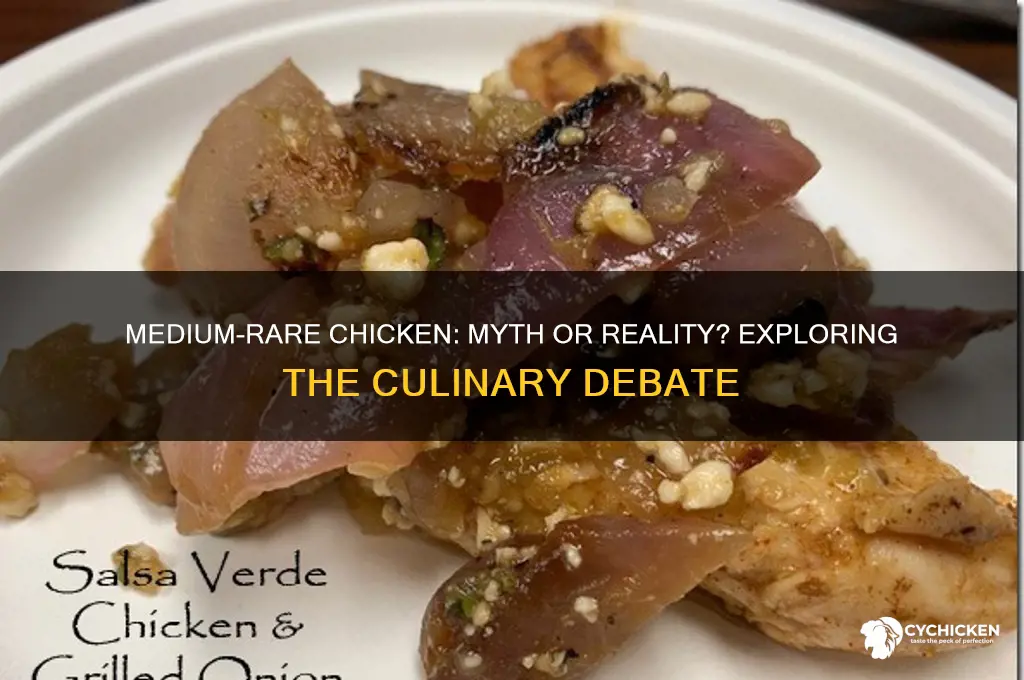 is mediun rare chicken actually a thing