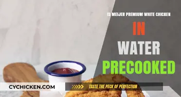 Is Meijer Premium White Chicken in Water Precooked?