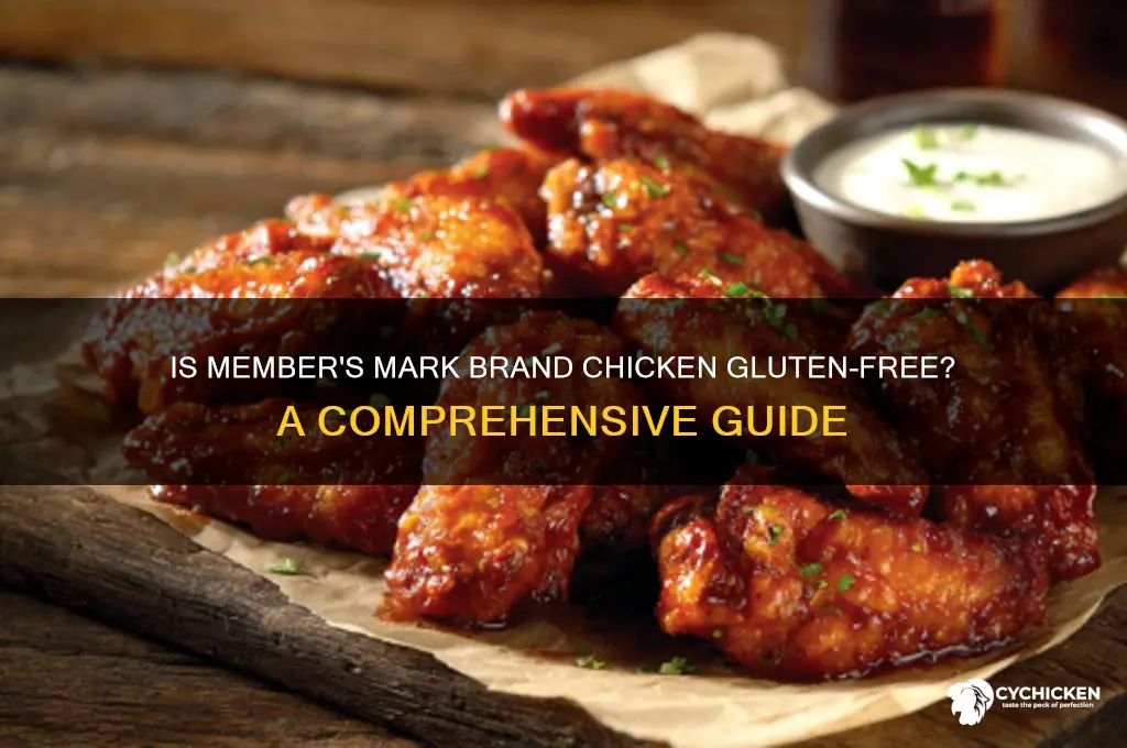 is members mark brand chicken gluten free