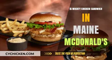 Is Maine's McDonald's Serving the Mighty Chicken Sandwich?