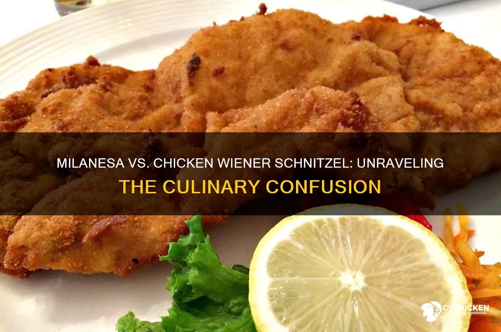 is milanesia the same as chicken weinerchnitzel