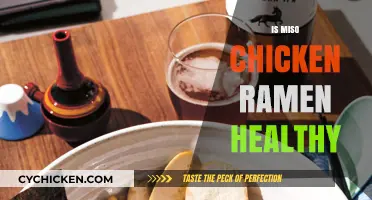 Savoring Nutrition: Is Miso Chicken Ramen a Healthy Choice?