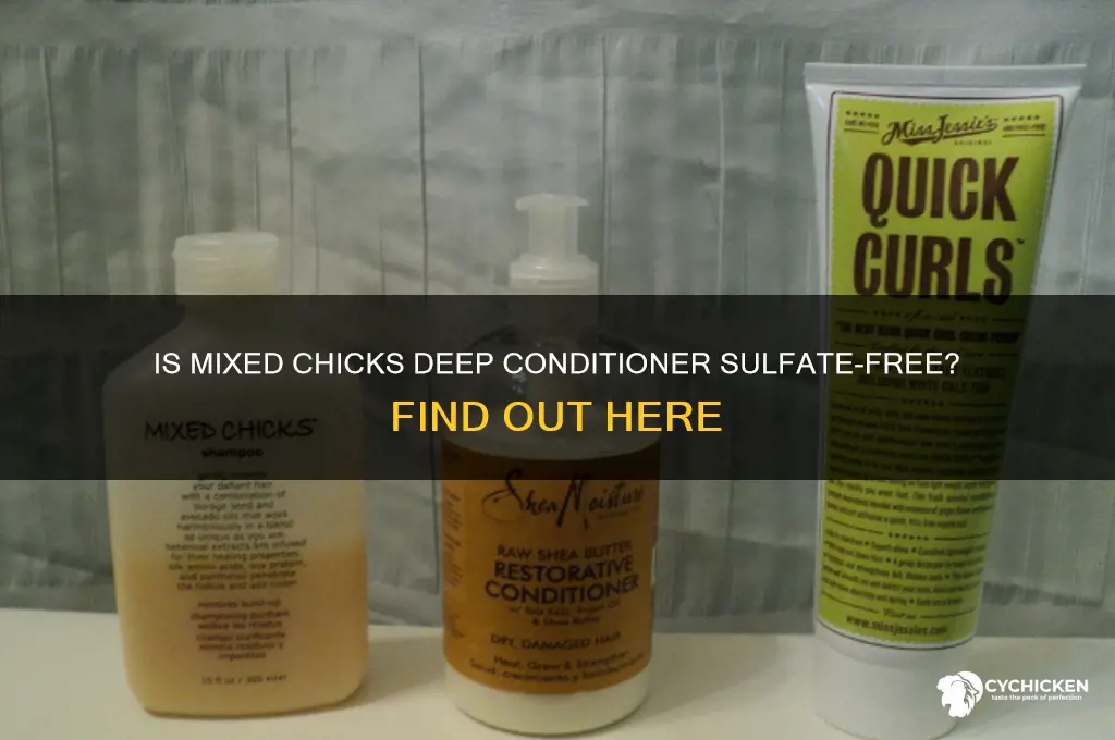 is mixed chicks deep conditioner sulfate free