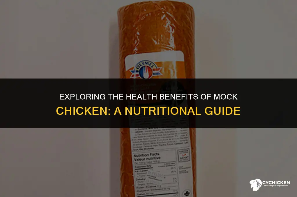 is mock chicken healthy