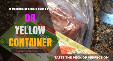 MorningStar Chicken Patty: Red or Yellow Container?