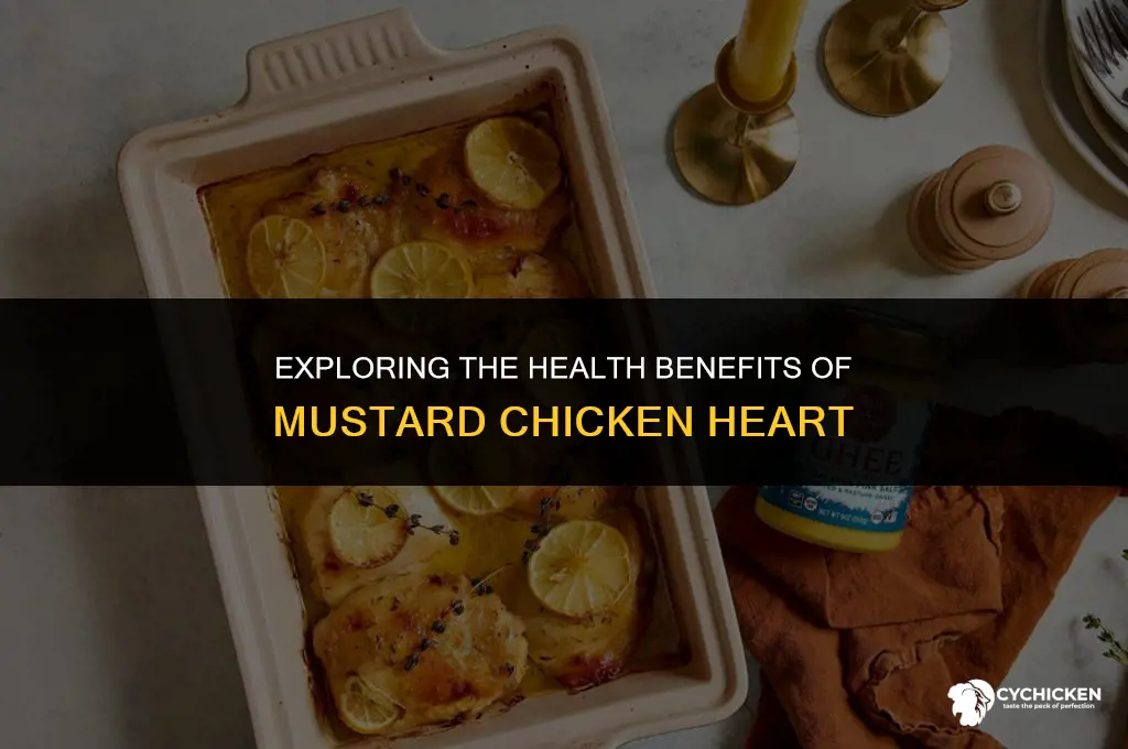 is mustard chicken heart healthy