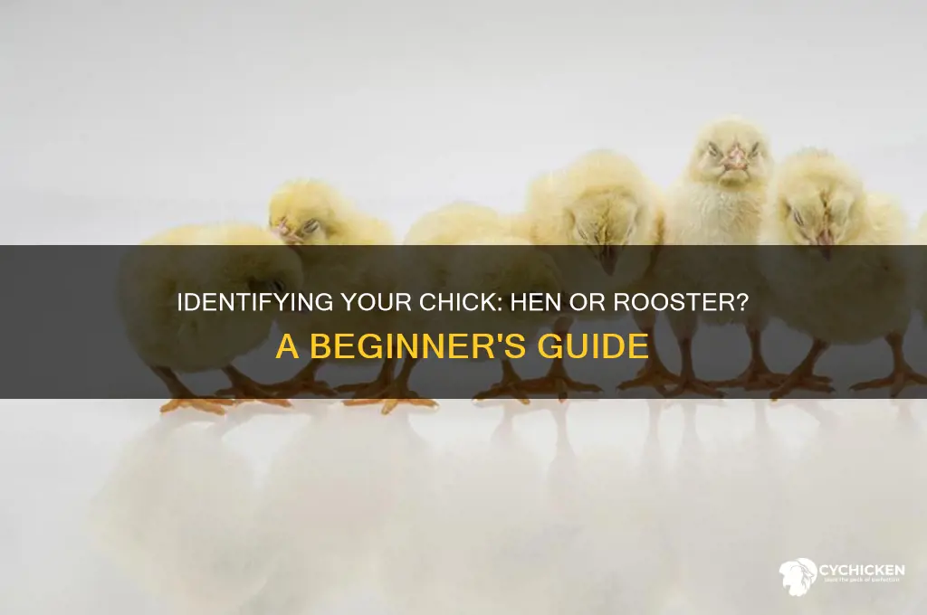 is my chick a hen or rooster