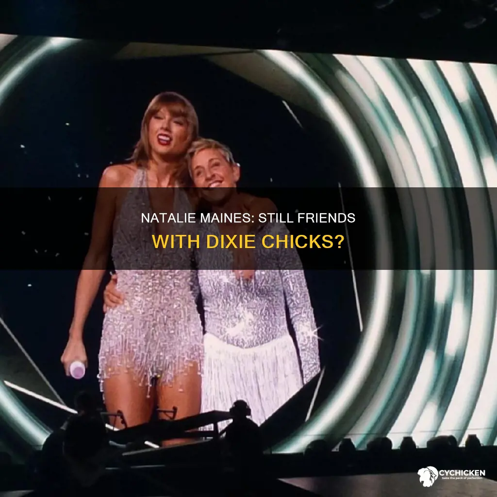 is natalie maines still friends with her former dixie chicks