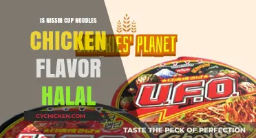 Is Nissin Cup Noodles Chicken Flavor Halal? A Quick Guide