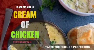 Non-Fat Milk in Cream of Chicken: Healthy Twist or Recipe Ruin?