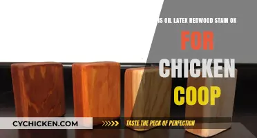 Safe Staining: Is Oil-Based Redwood Stain Suitable for Chicken Coops?