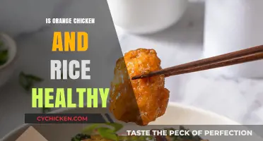 Exploring the Nutritional Value of Orange Chicken and Rice