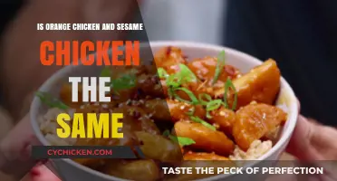 Orange Chicken vs. Sesame Chicken: Unraveling the Differences and Similarities