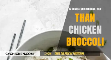 Orange Chicken vs. Chicken Broccoli: Unraveling the Healthier Choice