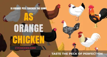 What's the Difference: Orange Peel vs. Orange Chicken