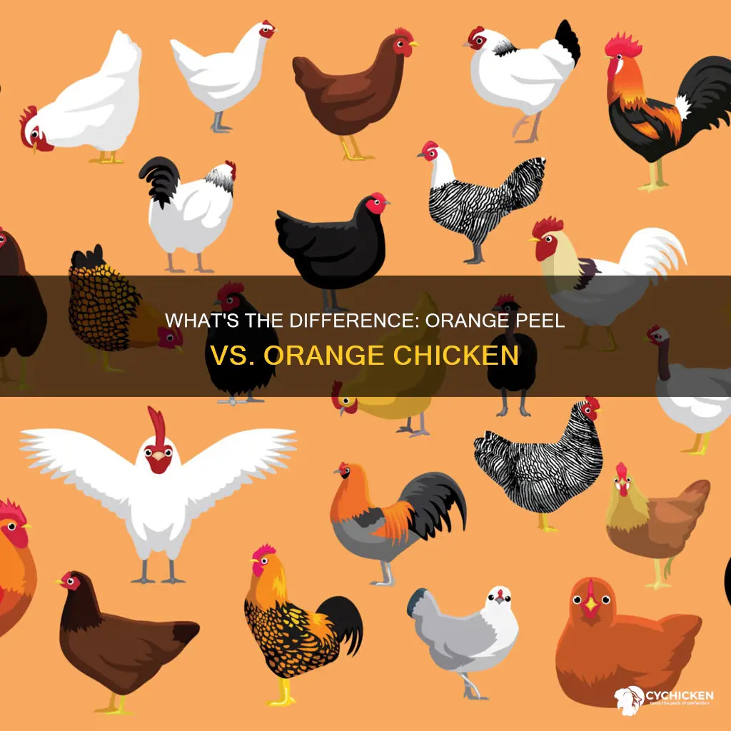 is orange peel chicken the same as orange chicken