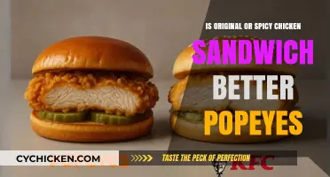 Popeyes Showdown: Original vs. Spicy Chicken Sandwich – Which Reigns Supreme?