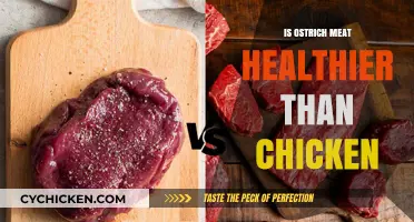 Ostrich vs. Chicken: Unraveling the Health Benefits of Each Meat
