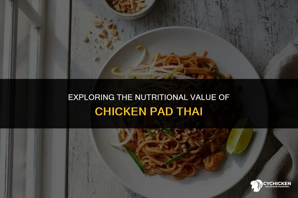 is pad thai chicken healthy