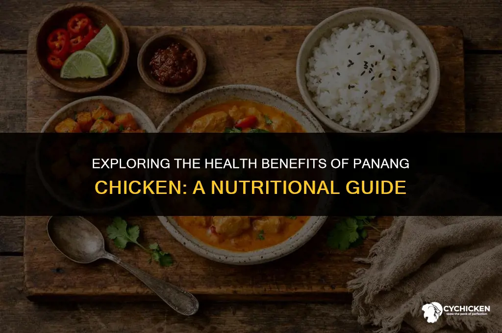 is panang chicken healthy