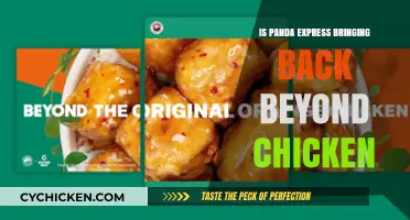 Panda Express Beyond Chicken Return: What We Know So Far