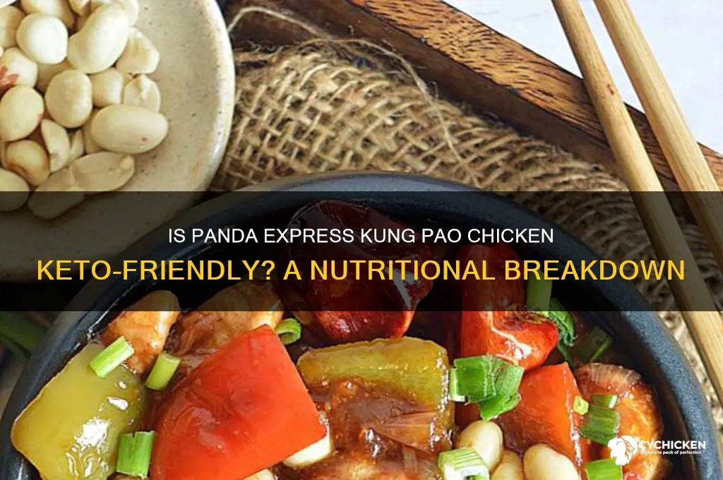 is panda express kung pao chicken keto friendly