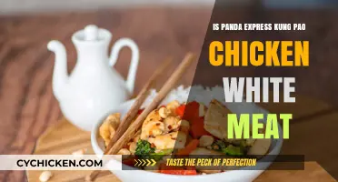 Is Panda Express Kung Pao Chicken Made with White Meat?