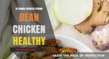 Exploring the Nutritional Value of Panda Express String Bean Chicken