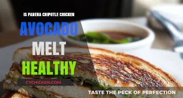 Unveiling the Healthiness of Panera's Chipotle Chicken Avocado Melt