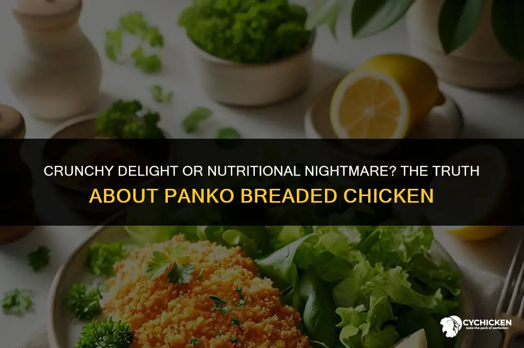is panko breaded chicken healthy