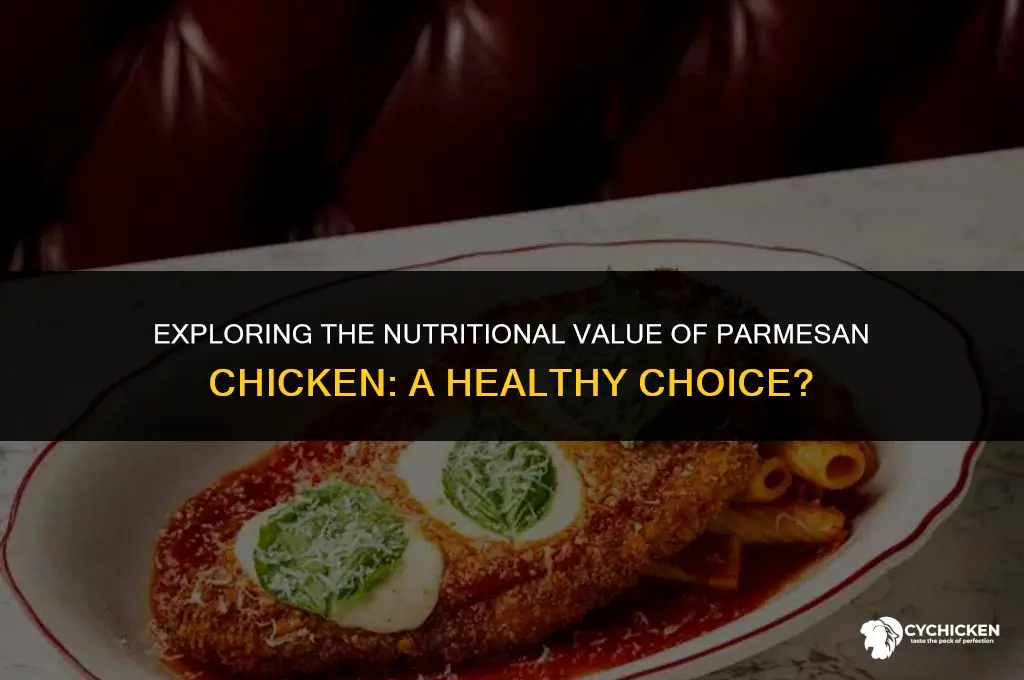 is parmesan chicken healthy